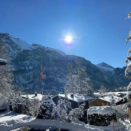 Chalet Spatz Loft With Sauna Kandersteg Oeschinen Lake *