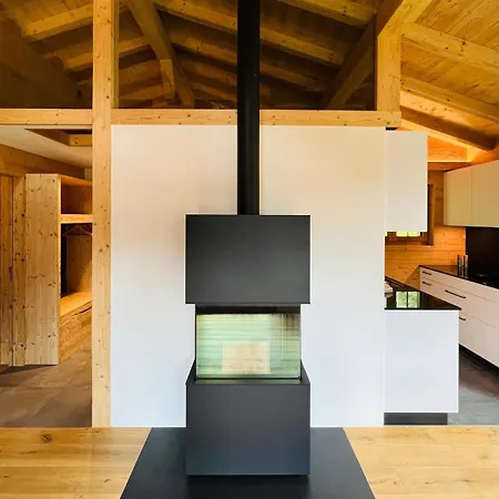 Lejlighed Chalet Spatz Loft With Sauna Kandersteg Oeschinen Lake *