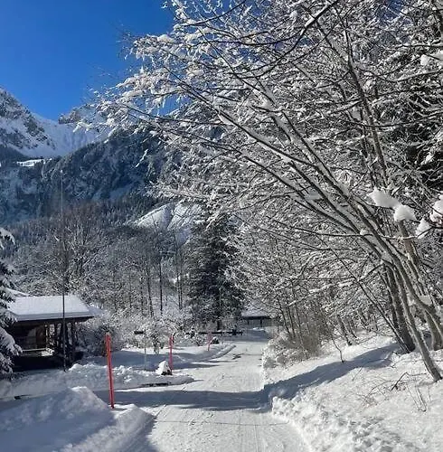 Chalet Spatz Loft With Sauna Kandersteg Oeschinen Lake 아파트 칸더슈텍