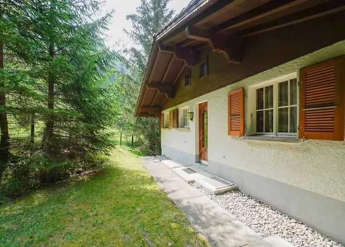 아파트 Chalet Spatz Loft With Sauna Kandersteg Oeschinen Lake 칸더슈텍