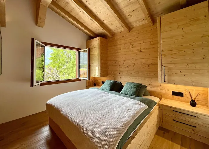 Chalet Spatz Loft With Sauna Kandersteg Oeschinen Lake 칸더슈텍