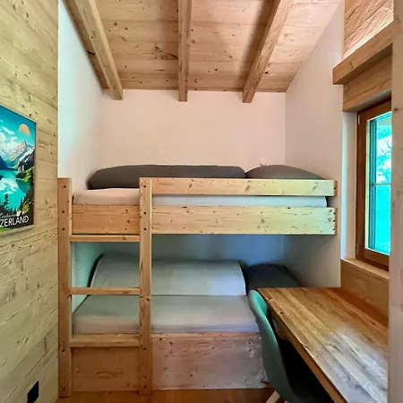 Chalet Spatz Loft With Sauna Kandersteg Oeschinen Lake
